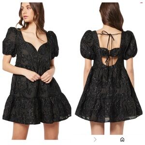 Elliatt Black Dolomite Cocktail Dress